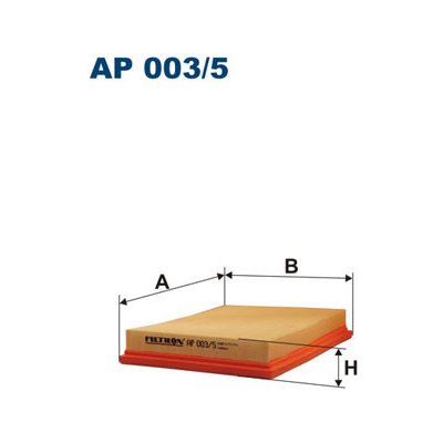 Vzduchový filtr FILTRON AP 003/5 – Hledejceny.cz