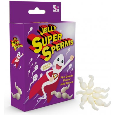 Spencer & Fleetwood Jelly Super Sperms Pina Colada Flavour – Hledejceny.cz