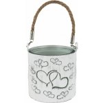 Svícen na jednu svíčku srdce K4448/2 – Sleviste.cz