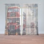 Sablio Záclony Londýn Double-decker 2: 2ks 150x250cm – Hledejceny.cz