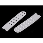 Zapínání / zkracovač na kšiltovky šíře 20 mm - bílá (5 pár) – Sleviste.cz