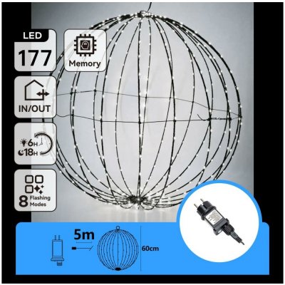 Aigostar B.V. - LED Venkovní vánoční dekorace LED/3,6W/230V 60 cm IP44 studená bílá B10303Q91 – Hledejceny.cz