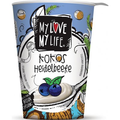 My Love My Live Bio zakysaný kokosový Borůvka 180 g – Hledejceny.cz