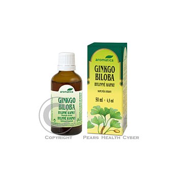 Aromatica Ginkgo biloba bylinné kapky 50 ml