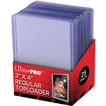 Ultra Pro Toploader 3x4 Regular obaly 25ks