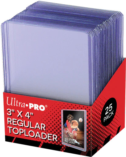 Ultra Pro Toploader 3x4 Regular obaly 25ks