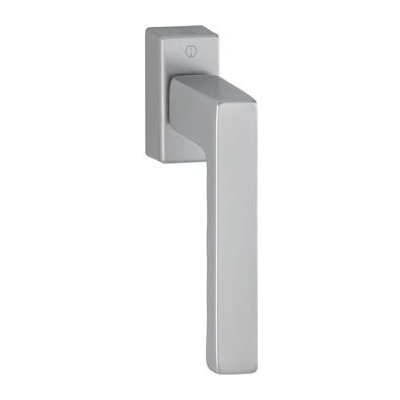HOPPE okenní klika TOULON, čtyřhran 7 x 42 mm, hliník nerez efekt – Zboží Mobilmania