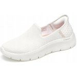 Skechers módní tenisky 124963 OFWT Mujer Blanco bílá – Zboží Dáma
