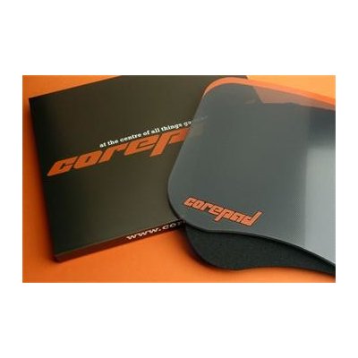 Podložka COREPAD Glass MousePad Black/Orange - SFT01514 – Hledejceny.cz