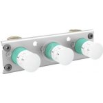 Axor Edge - Základní těleso pro termostat s instalací na zeď / pod omítku pro 2 spotřebiče, 45442180 – Zboží Mobilmania