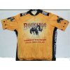 Cyklistický dres Pearl Izumi Team Original žlutý cowboy
