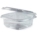 WIMEX Miska hranatá průhledná s víčkem 250 ml PET – Zboží Dáma