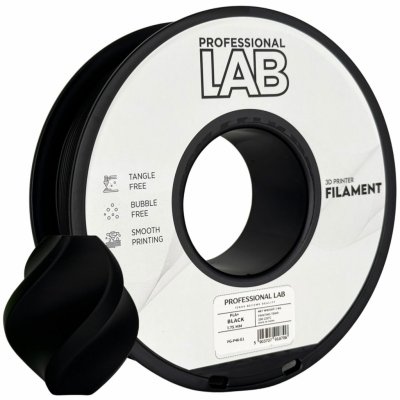 Prof. Lab PLA+ black 1,75mm 1kg – Zboží Živě