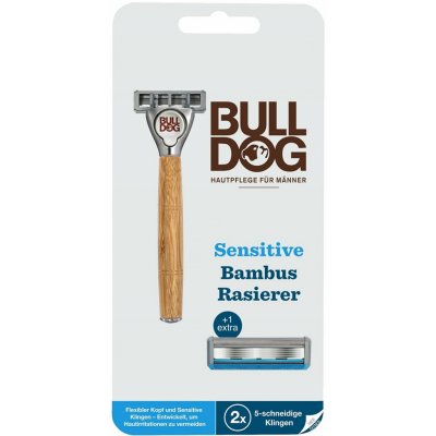 Bulldog Sensitive Bamboo + hlavice 2 ks – Zboží Dáma