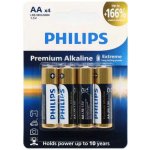 Philips Premium Alkaline AA 4ks LR6M4B/10 – Hledejceny.cz