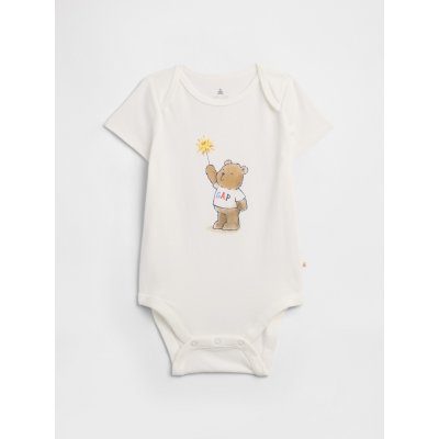 GAP Baby body s potiskem Bílá – Hledejceny.cz