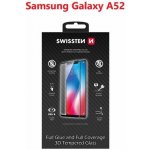 SWISSTEN sklo 3D full glue glass Samsung A525F Galaxy A52 černé; 64701880 – Zboží Živě