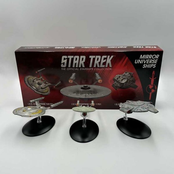 Sběratelská figurka Eaglemoss Star Trek Mirror Universe Ships Diecast Mini Replicas