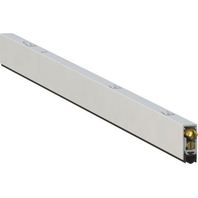 Dveřní padací práh T017, hliník natur, délka 730 mm – Sleviste.cz
