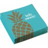 Ubrousky Amscan Ubrousky Ananas-Pineapple Vibes 33x33cm 20 ks