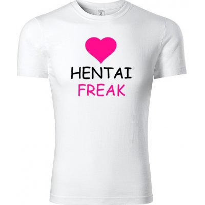 Animerch tričko Hentai Freak bílé