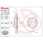 Brzdový kotouč BREMBO 09.A532.10 | Zboží Auto