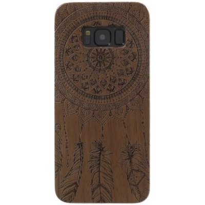 Pouzdro Wood dřevěné s motivem Samsung Galaxy S8 Plus - lapač snů – Zboží Mobilmania