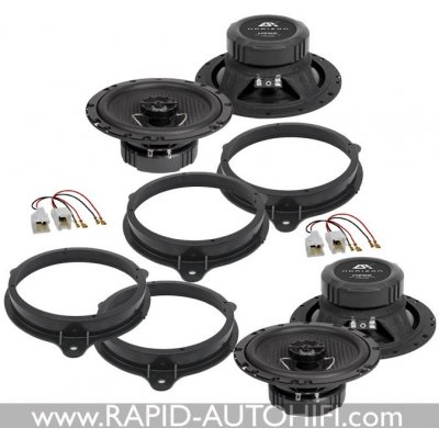 ESX Audio HZ62 Přední+Zadní Sada s redukcemi | Zboží Auto