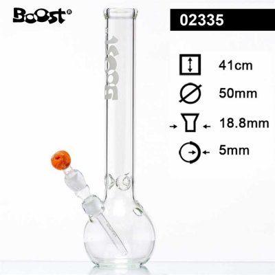 Boost Skleněný bong Bouncer Clear 41 cm – Zboží Dáma
