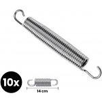 Aga Pružiny na trampolínu 244 - 430 cm (14 cm) 10ks – Zboží Dáma