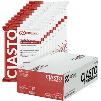 BRCtech Cukrové těsto pro včely 10 kg – Zboží Mobilmania