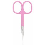 Diva & Nice Nůžky na nehty barevné superúzké světle růžová – Zboží Mobilmania