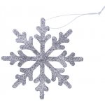 DECOLED Vánoční ozdoba vločka IV, pr. 15 cm, stříbrná, překližka, venkovní – Hledejceny.cz