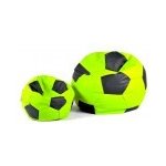 AGAMI Fotbalový MÍČ XXL zelenočerný + podnožník eko kůže PT1090 – Hledejceny.cz