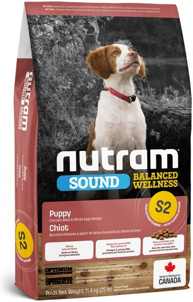 Nutram S2 Sound Puppy 3 x 11,4 kg