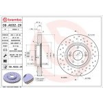 Brzdový kotouč BREMBO 09.A532.2X - HYUNDAI, KIA | Zboží Auto