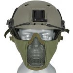 WOSPORT Ocelová maska v.2 s uchycením na helmu OD – Zboží Dáma