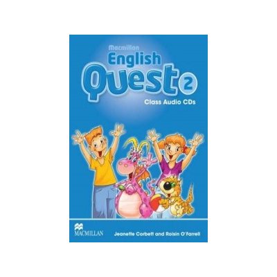 Macmillan English Quest 2 Audio CDs 3 – Zbozi.Blesk.cz