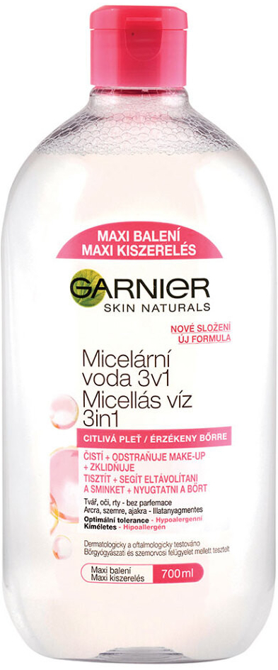 Garnier Skin Naturals micelární voda pro citlivou pleť 700 ml