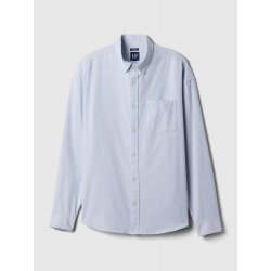 Gap košile oxford standard fit modrá