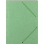 Donau A4 prešpánové desky s chlopněmi a gumičkou světle zelené – Hledejceny.cz
