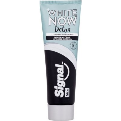 Signal zubní pasta Detox White Now s aktivním uhlím 75 ml – Hledejceny.cz