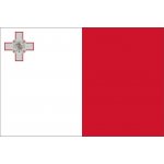 Samolepka - vlajka Malta - 6 x 4 cm – Hledejceny.cz