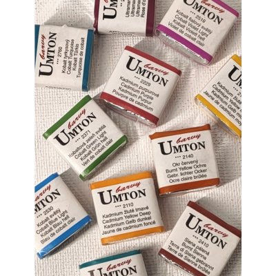 Umton Akvarelová barva 2,6ml 2350 Permanentní zeleň skvělá – Sleviste.cz