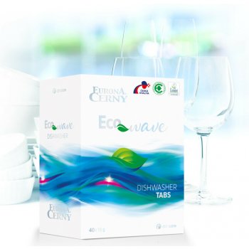 Eurona Eco Wave Tablety do myčky nádobí 40 ks x 16 g