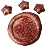 Creatissimo Vosk pro pečetění ve tvaru Hvězdičky Bronz 50 g – Zboží Dáma