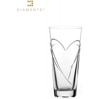 Diamante váza Heart conical 20cm SWAROVSKI® – Hledejceny.cz