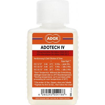 Adox Adotech IV 100 ml negativní vývojka pro 6 filmů – Zboží Živě