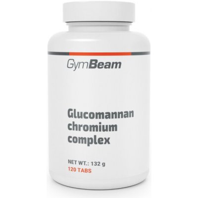 GymBeam Glukomanan a chrom komplex 144 g 120 tablet – Hledejceny.cz