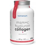 Nutriversum MSM + Vitamín C + Kyselina hyaluronová + Kolagen 120 kapslí – Hledejceny.cz